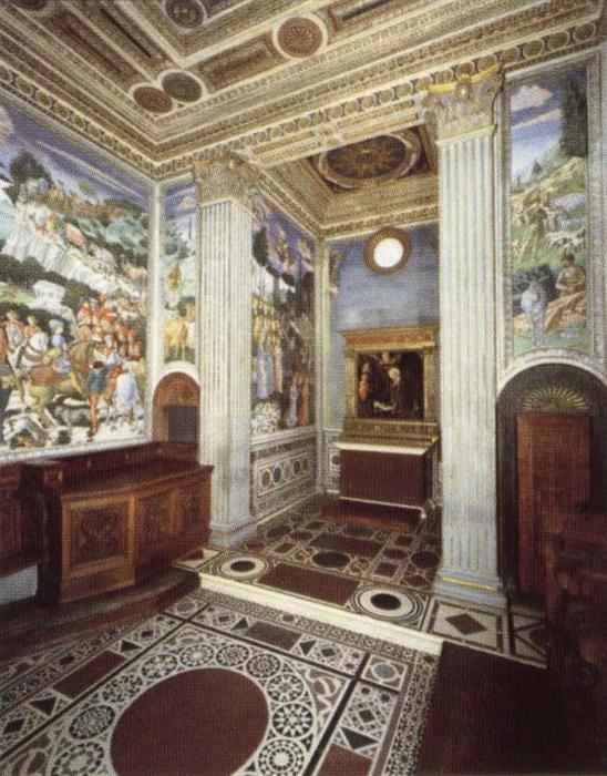 Benozzo Gozzoli Interior of Medici Family Sweden oil painting art